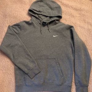Gray Nike Hoodie Sweatshirt